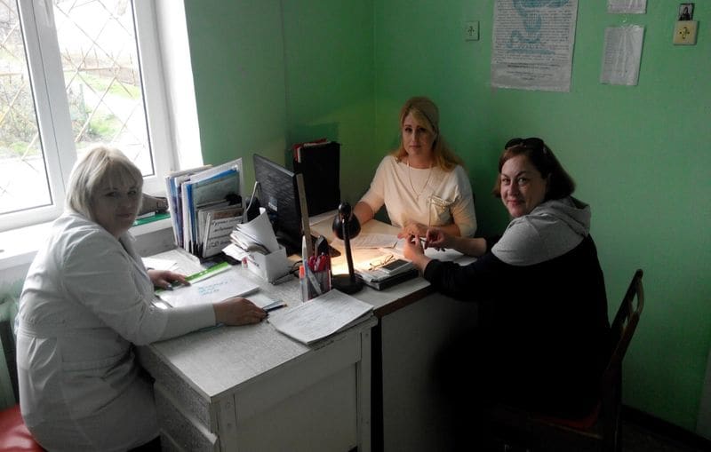 моніторинговий візит в смт. Миколаївка у протитуберкульозний кабінет