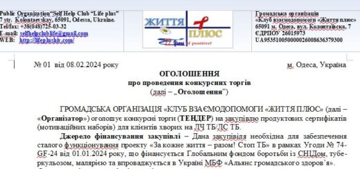 ТЕНДЕР на закупiвлю продуктових сертифікатів